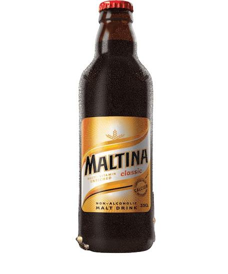 Maltina Classic Malt Drink Glass Bottle 33 cl