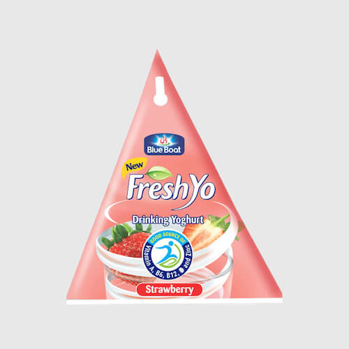 Blue Boat Fresh Yo Yoghurt Strawberry 11.5 cl x16