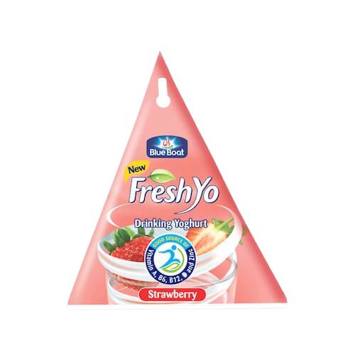 Buy Blue Boat Fresh Yo Yoghurt Strawberry 11.5 cl x16 in Nigeria | Milk ...