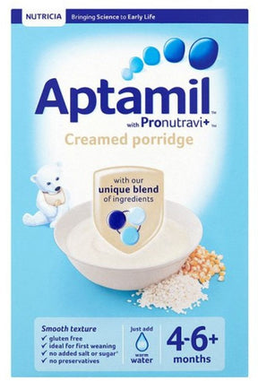 Aptamil Creamed Porridge Cereal 4-6 Months 125 g