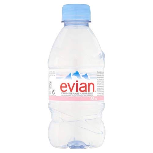 Evian Natural Mineral Water 30 cl
