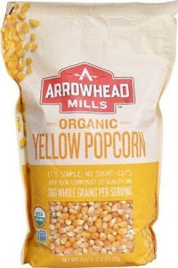 Arrowhead Mills Organic Popcorn Yellow 793 g