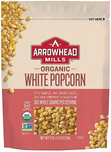 Arrowhead Mills Organic Popcorn White 680 g
