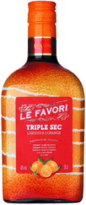 Le Favori Triple Sec Liqueur Orange 70 cl