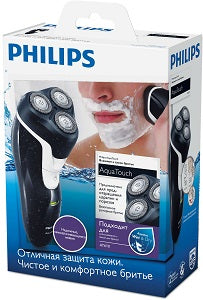 Philips Aqua Touch Wet & Dry Electric Shaver AT610