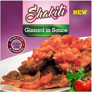Shakiti Gizzard In Sauce 250 g