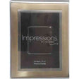 Widdop Hometime Photo Frame 2 Toned Brushed Gold/Silver 5 x 7 Inches
