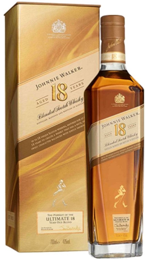 Johnnie Walker Blended Scotch Whisky Aged 18 Years 70 cl