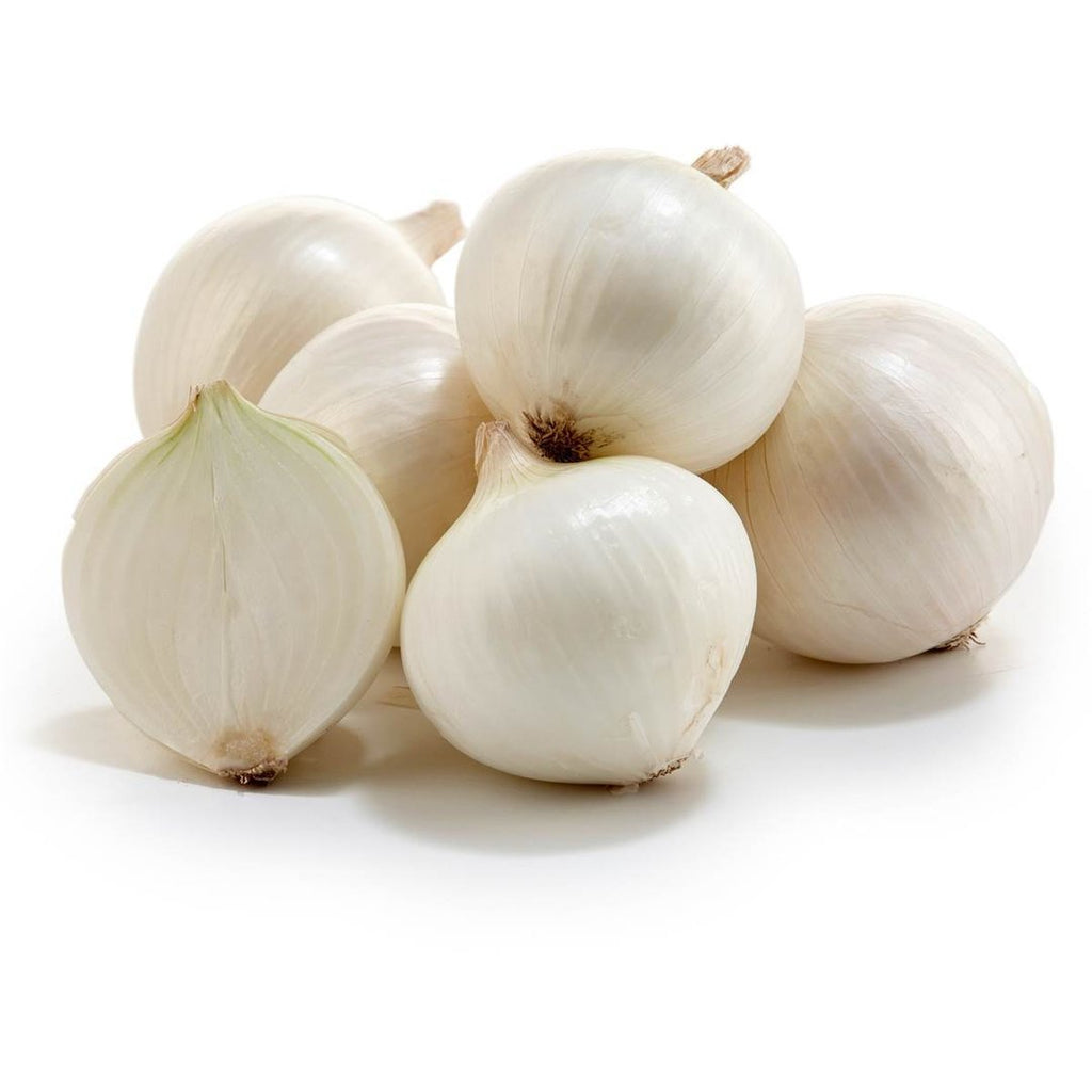 Onions - White - Quarter Basket