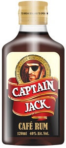 Captain Jack Cafe Rum 12 cl x36
