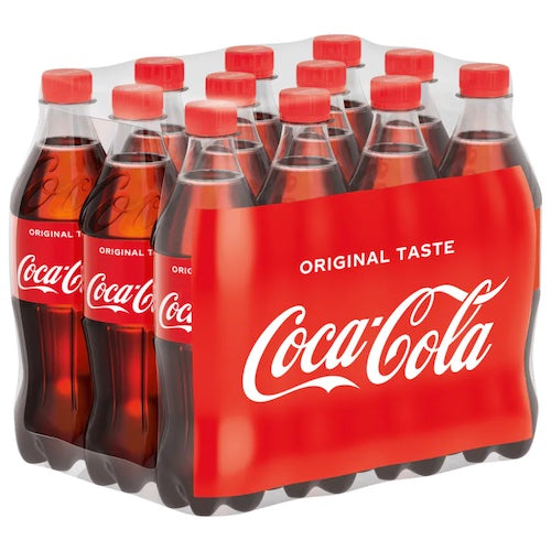 Coca Cola Coke Pet Bottle 50 cl x12