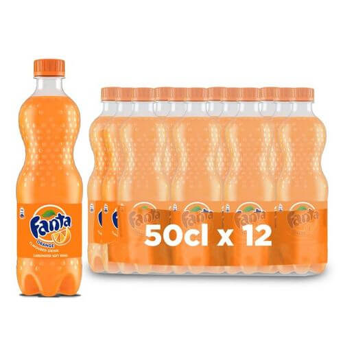 Fanta Orange Pet Bottle 50 cl x12