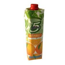 Buy Alive Orange Fruit Nectar 100 cl x10 in Nigeria Fruit
