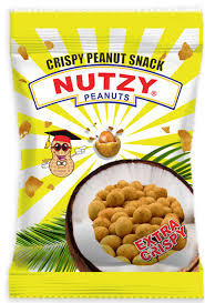 Nutzy Crispy Peanut Snacks 15 g x12