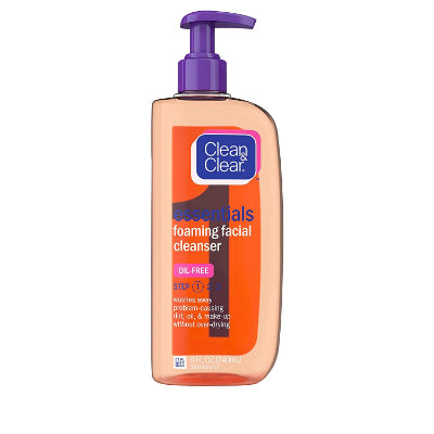 Clean & Clear Essentials Foaming Facial Cleanser 240 ml x3