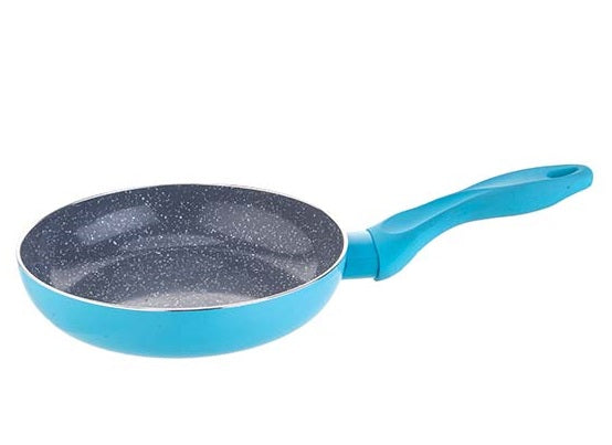 Miniso Colorful Ceramic Coated Non-Stick Frying Pan 28 cm - Blue
