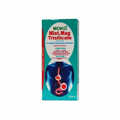 Moko Mist Mag Trisilicate (Antacid) 200 ml