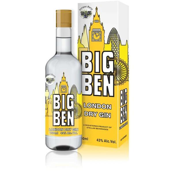 Big Ben London Dry Gin 75 cl