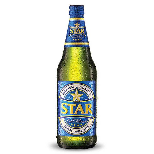 Star Lager Beer Bottle 45 cl x3