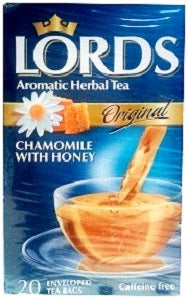 Lords Aromatic Herbal Tea Original Camomile With Honey 22 g x20