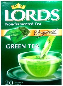 Lords Non-Fermented Original Green Tea 30 g x20