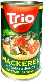 Trio Mackerel In Tomato Sauce 155 g