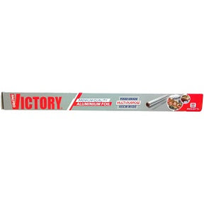 Victory Premium Quality Multi-Purpose Aluminium Foil 45 cm x 8 m