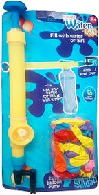 Koopman Super Water Fun 2 In 1 Balloon Pump + 50 Balloons 8 Years+