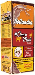 Hollandia Choco Malt Drink 18 cl