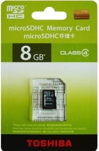 Toshiba Micro SD 8 GB M102