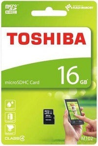 Toshiba Micro SD 16 GB M102