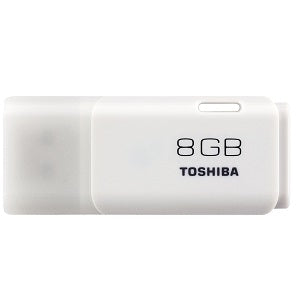 Toshiba TransMemory Flash Drive White 8 GB U202