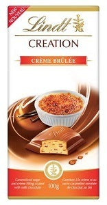 Lindt Creation Creme Brulee Milk Chocolate 100 g