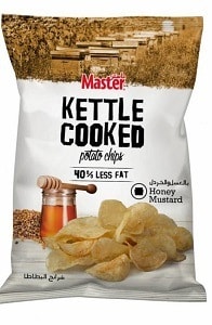 Master Kettle Cooked Potato Chips Honey Mustard 45 g