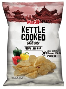 Master Kettle Cooked Potato Chips Sweet Chili Pepper 170 g