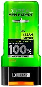 Buy L'Oreal Men Expert Shower Gel Clean Power Citrus Wood 300 ml in ...