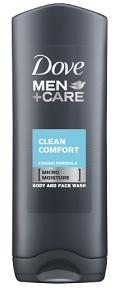 Dove Men+Care Body & Face Wash Clean Comfort Cleasing Formula 400 ml
