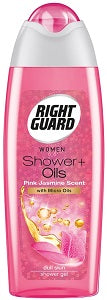 Right Guard Women Shower Gel With Oils Pink Jasmine Scent 250 ml