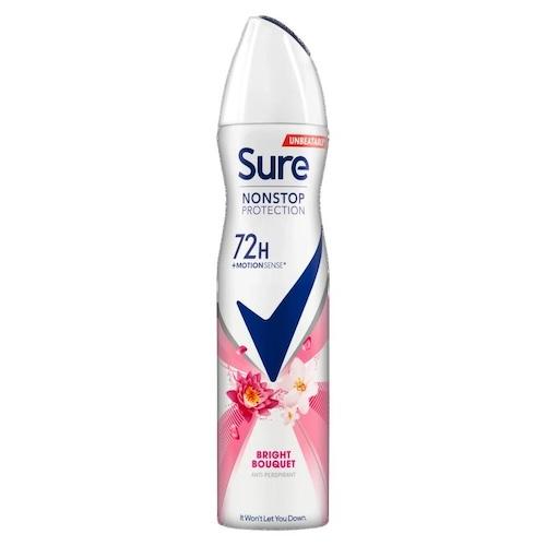 Sure Anti-Perspirant Deodorant Spray Bright Bouquet 150 ml