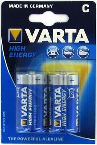 Varta High Energy Alkaline Battery C x2