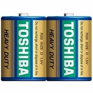 Toshiba Heavy Duty Battery 1.5V R20 D x2