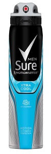 Sure Anti-Perspirant Deodorant Spray Men Xtra Cool 250 ml