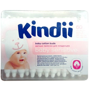 Cleanic Kindii Baby Sensitive Cotton Bud x60