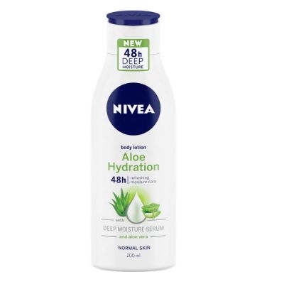 Nivea Lotion Aloe Hydration With Deep Moisture Serum & Aloe Vera 400 ml