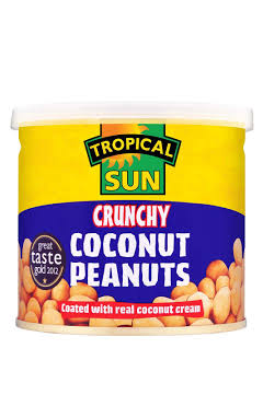 Tropical Sun Crunchy Coconut Peanuts 165 g