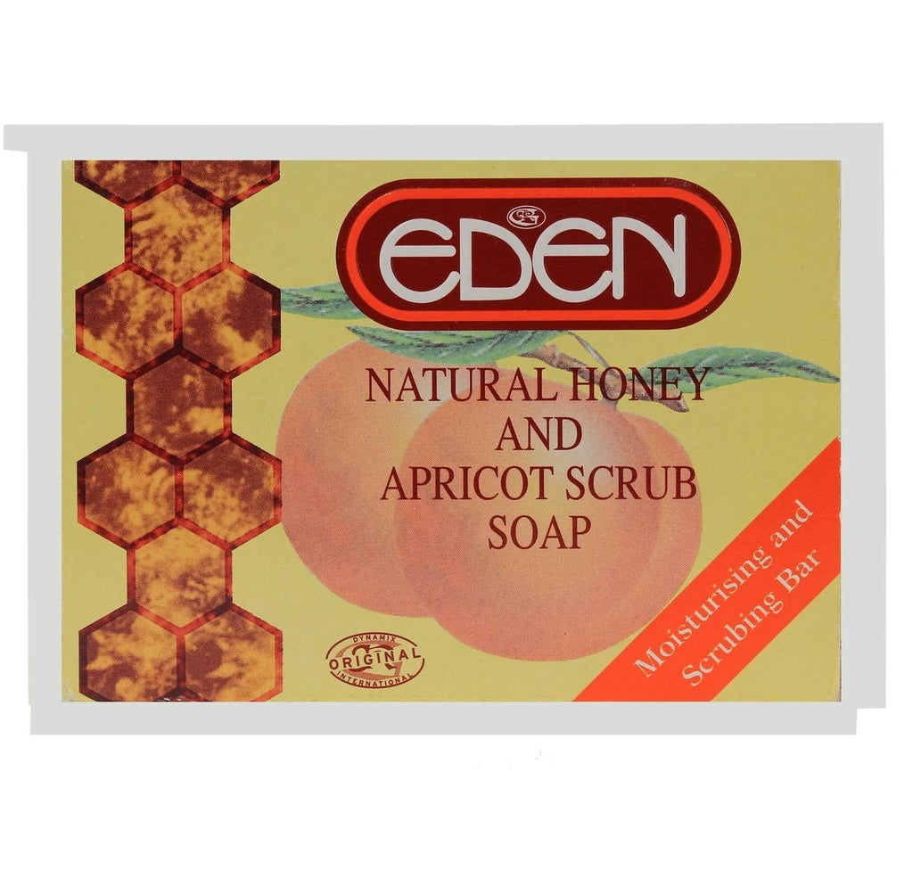 Eden Natural Honey & Apricot Scrub Soap 150 g