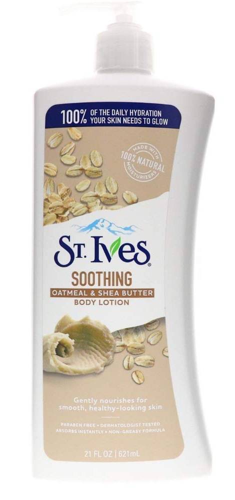 St. Ives Lotion Skin Soothing Oatmeal & Shea Butter 621 ml