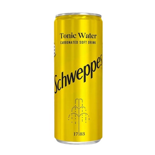 Schweppes Tonic Water Can 33 cl x6
