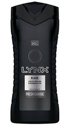 Lynx Body Wash Black Fresh Charge Frozen Pear & Cedarwood 250 ml