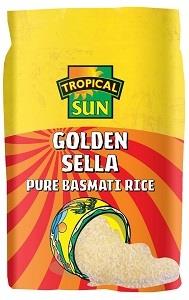 Tropical Sun Golden Sella Basmati Rice 2 kg